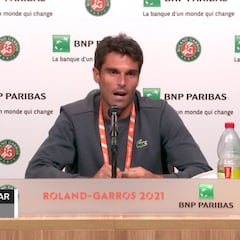 En 15 días se ha cargado a Federer en su regreso y a Thiem en Roland Garros: enormes palabras de Andújar