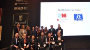La presentación de Madrid se mueve por Madrid en Fitur.