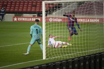 Junior Firpo, a pase de Griezmann, marc¨® el definitivo 5-1.