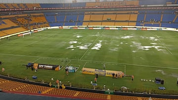 Vídeo: ¡Inundado! Así luce el ‘Volcán’ a menos de una hora del juego entre Tigres vs Real Madrid