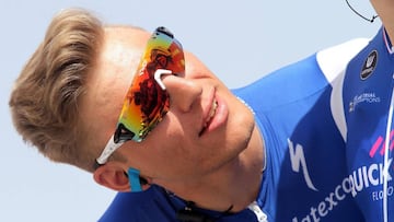 Marcel Kittel durante los momentos previos al comienzo del a primera etapa del Tour de Abu Dhabi.