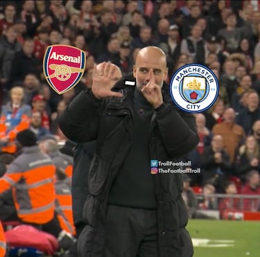 Las derrotas del Madrid y del City, protagonistas de los memes de la jornada