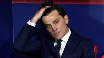 Vincenzo Montella tiene las horas contadas en Sevilla. 