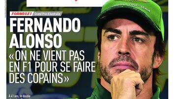 Alonso, en L’Équipe: “Hamilton tiene mala memoria”