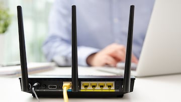Router wifi puertos
