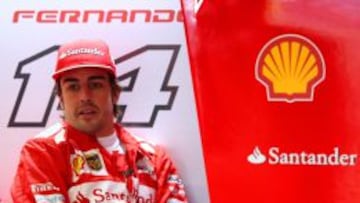 Fernando Alonso acabó sexto en Silverstone.