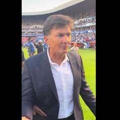 Cristante y sus declaraciones en la cancha de La Corregidora
