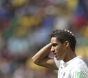 Varane pasó la noche en el hospital con una deshidratación