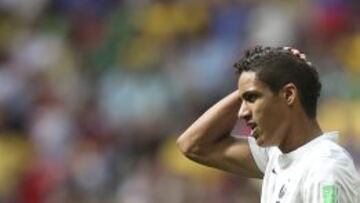 Varane, en el partido ante Nigeria.