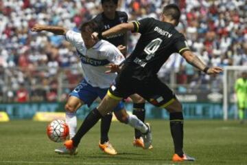 Las mejores imágenes del clásico Universidad Católica - Colo Colo