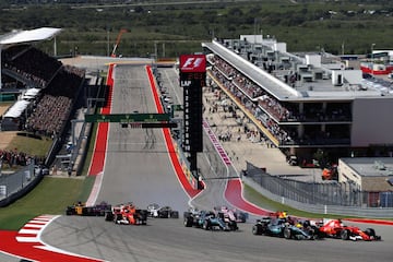 Salida de la carrera.