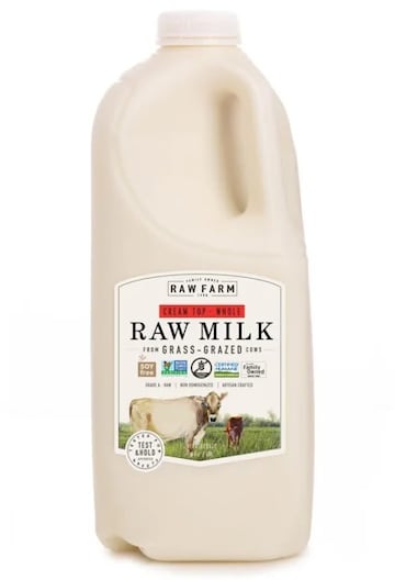 Raw Milk recalled in California