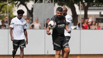 Entrenamiento del Valencia