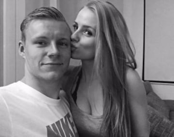 Bernd Leno y su novia
@berndleno1