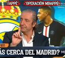 Pedrerol da la fecha en la que el Madrid negociará por Mbappé