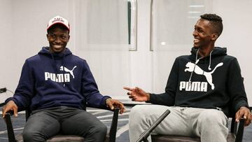 Maykel Massó y Jordan Díaz.