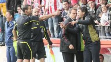 <b>INDIGNADO. </b>Jose González aún recuerda su expulsión en Lugo.