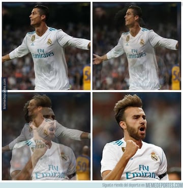 Borja Mayoral y Bale, protagonistas de los memes del Real Sociedad-Real Madrid