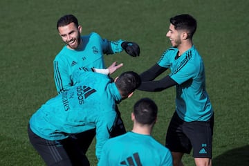 Borja Mayoral and Marco Asensio.