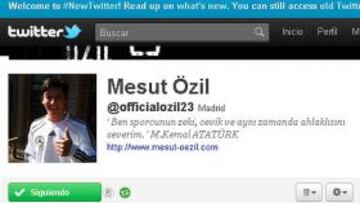 Özil, en su Twitter: "Madrid 1, Sevilla y el árbitro 0"