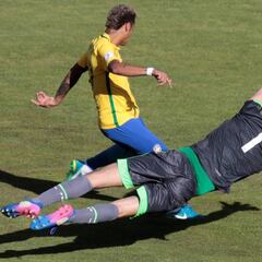 Lampe, el muro que no pudo tumbar la Brasil de Neymar