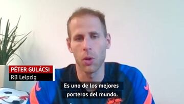 Los grandes elogios del portero del Leipzig a Oblak antes de su choque por Champions