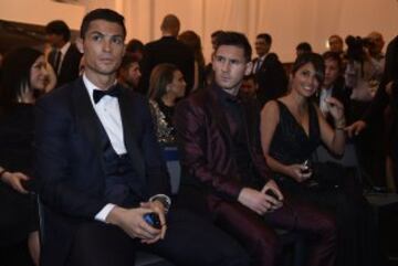 Antonella Roccuzzo se robó todas las miradas en la gala del Balón de Oro.