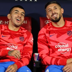 Juanfran: "Veo en el banquillo a Correa y me molesta"