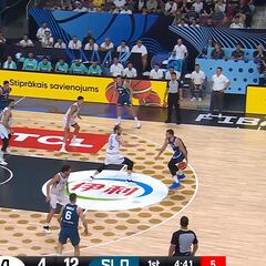 Vean la locura de primer cuarto de Doncic: historia con mayúsculas de los Eurobasket