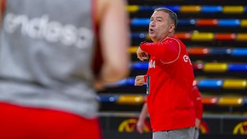 M¨¦ndez: "S¨®lo soy un gestor, las protagonistas son las jugadoras"