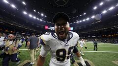 Super Bowl winner Aaron Donald, 32, has announced his retirement after 10 seasons in the NFL, all spent with the Rams.