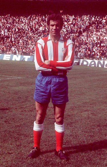 Vistió la camiseta del Real Madrid entre 1958 y 1961. Con el Atlético de Madrid jugó desde 1963 hasta 1975. 