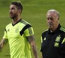 Del Bosque, "preocupado" por la baja de Ramos ante Ucrania