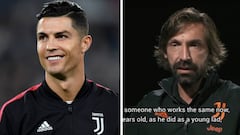 ¿Cómo es entrenar a Cristiano? La impresionante respuesta de la leyenda Pirlo