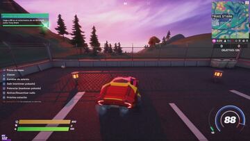 Llegamos a las 88 mph en un Whiplash con el skin Tony Stark equipado
