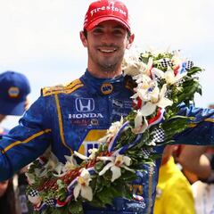 Alexander Rossi reina en las 500 Millas de Indianápolis