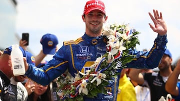 Alexander Rossi fue el vencedor de las 500 Millas de Indianápolis.
