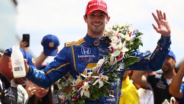 Alexander Rossi fue el vencedor de las 500 Millas de Indian&aacute;polis.