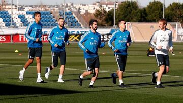 El Madrid obvia a Bale en su información del entrenamiento