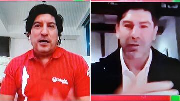 El gran reencuentro de Zamorano y Salas en la Teletón