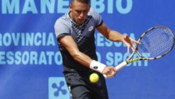 Juan Carlos S&aacute;ez se qued&oacute; fuera en segunda ronda del Challenger de Como.