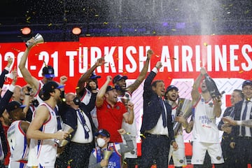 El Anadolu Efes campeón de la Euroliga.