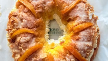 Largas colas en esta pastelería en pleno centro de Madrid para comprar su Roscón de Reyes: finalista al mejor de 2026