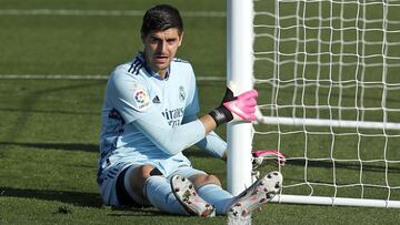 Courtois, portero del Real Madrid