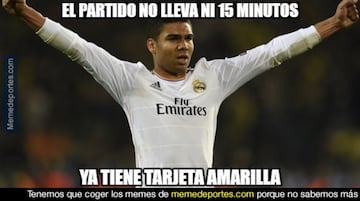 Casemiro es elprotagonista de los memes del Clásico