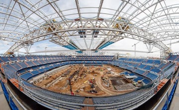 Latest images of the new Bernabéu, days before it reopens