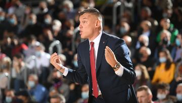 17/11/21 PARTIDO BALONCESTO BASKET 
 EUROLEAGUE EUROLIGA REGULAR SEASON ROUND 10 
 BARCELONA - CSKA MOSCU 
 SARUNAS JASIKEVICIUS