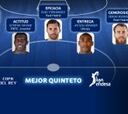 Sergio, Granger, Rudy, Savané y Tomic; mejor quinteto de la Copa