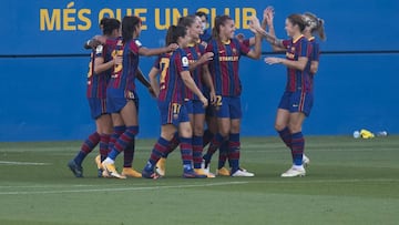 El Barcelona gole&oacute; al EDF Logro&ntilde;o.