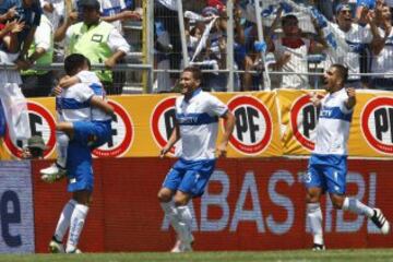 Las mejores imágenes del clásico Universidad Católica - Colo Colo